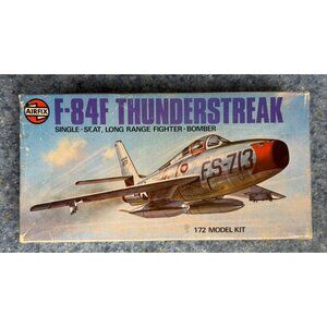AIRFIX MODEL KIT 1:72 F-84F THUNDERSTREAK FIGHTER BOMBER New Unassembled #3022